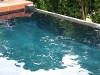 Pool painted in black Epotec