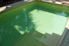 Pools painted with Chamois colour