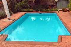 Fibreglass pool renovation in Maryborough VIC 2016