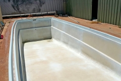 Fibreglass pool restoration in Whylla Stuart SA 2016