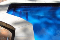 Pools painted with  Royal Blue - Pacific colour