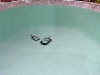Pebblecrete pool coated with Epotec